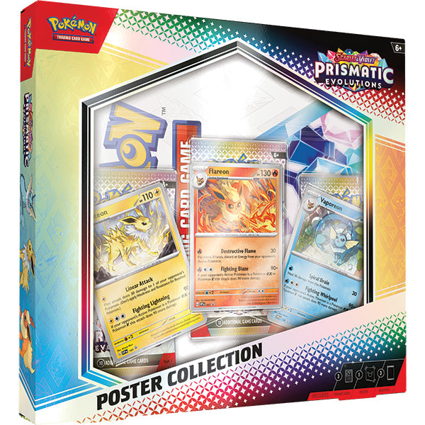 Prismatic Evolutions- Poster Collection (Pre Order)